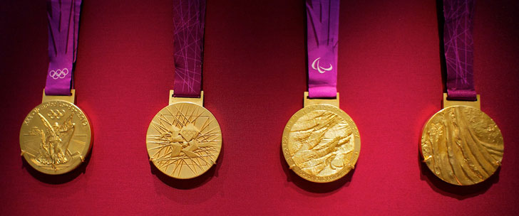 Une médaille d'or olympique est composée de 98,9% d'argent !